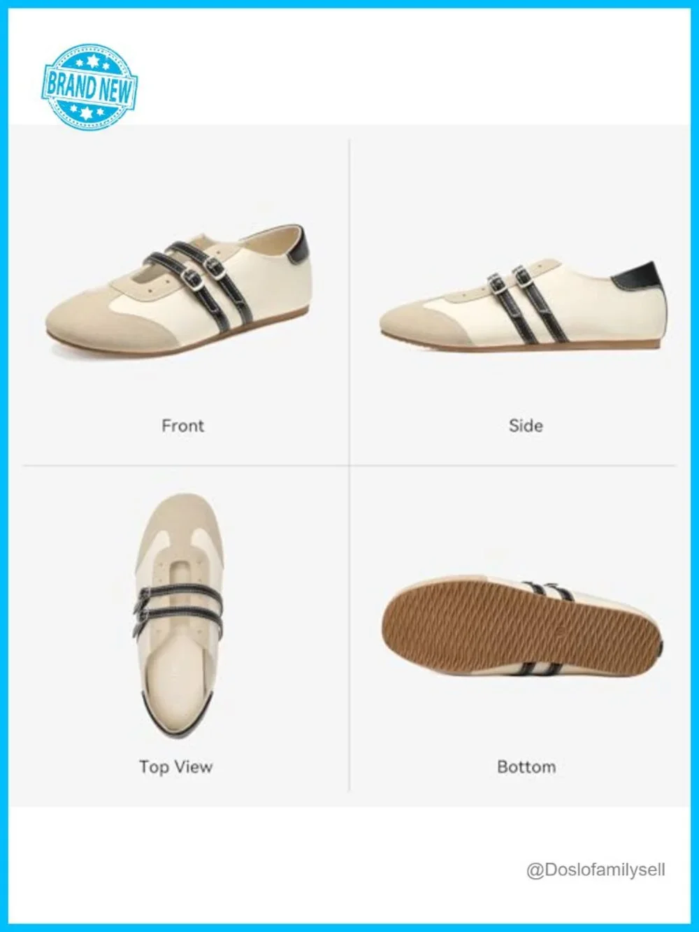 Mary Jane Ballet Flats Retro Trainer Sneakers Women Slip-On